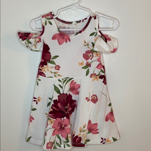 The Children's Place Other - The Children’s Place cold shoulder floral dress